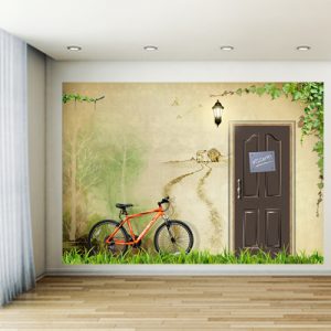 Bicicletta Sul Muro