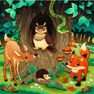 Animaletti Nel Bosco