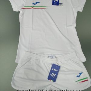 Completo JOMA FIT con Pantaloncino Bianco