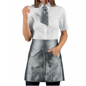 Grembiule Orleans Lurex Silver Isacco