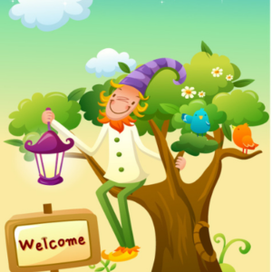 Adesivo Porta Folletto Welcome