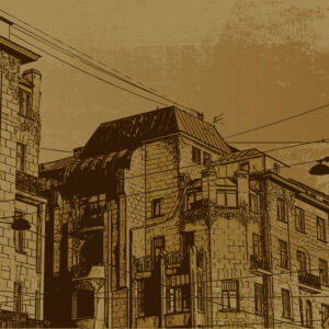 Tela Parete Palazzi Antichi
