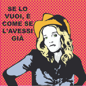 Tela Parete Madonna