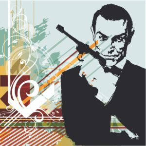 Tela Parete James Bond