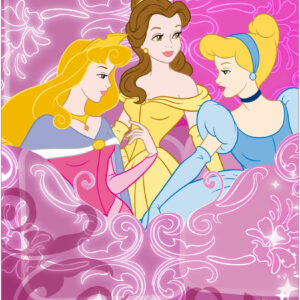 Tela Parete Principesse Disney