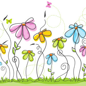 Tela Parete Floreale