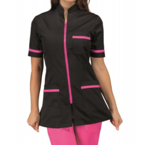 Casacca Florida Nero/Fucsia Bohème Isacco