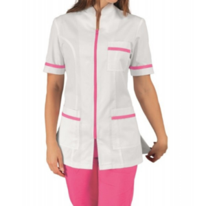 Casacca Florida Bianco/Fucsia Bohème Isacco